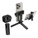 Ultra Compact Multifunctional Selfie Stick with Mini Detachable 20cm Tripod, Camera Mount (K100)