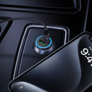 65W PD+QC Mini-Size Super Fast Car Charger with Metallic Body, LED Ring Light (B15)