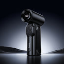 Portable High-Power Fan with 130,000 RPM Ultra-High Speed, Rechargeable Turbo Fan with Digital Display, 3x Air Nozzle (HX68)