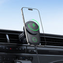 15W Magnetic Wireless Charging Air Vent Phone Holder with Active Cooling (HW36)