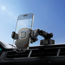 Extra Long Arm Phone Holder for Windshield & Dashboard (H89) Ideal for Commercial Vehicle, Truck, Large SUV