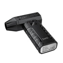 Portable High-Power Fan with 80,000 RPM Ultra-High Speed, Rechargeable Cooling Fan with Digital Display (HX67)