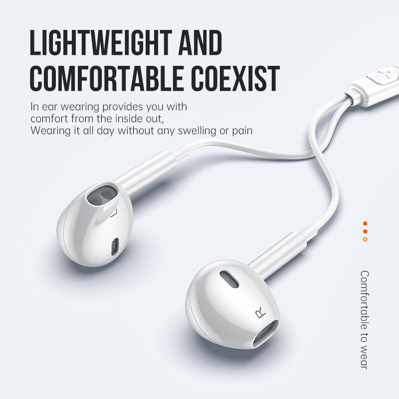 USB-C Earphone Universal w/ Digital Microchip (M20)