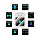 TWS Earbud w/ LCD Touch Screen, 4 Hours (EW80)