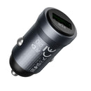 18W QC3.0 USB-A Car Charger with Aluminium Alloy Body (Z62)