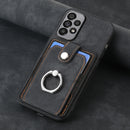 Card Holder w/ Ring & Magnet (Black)