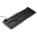 Ergonomic Wired Gaming Keyboard with RGB Rainbow Light, 6-Key Anti-Ghosting, Integrated Wrist Rest (GM702)