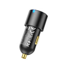 45W 3 Ports PD+QC (USB A & C x 2) Super Fast Car Charger (NZ6)