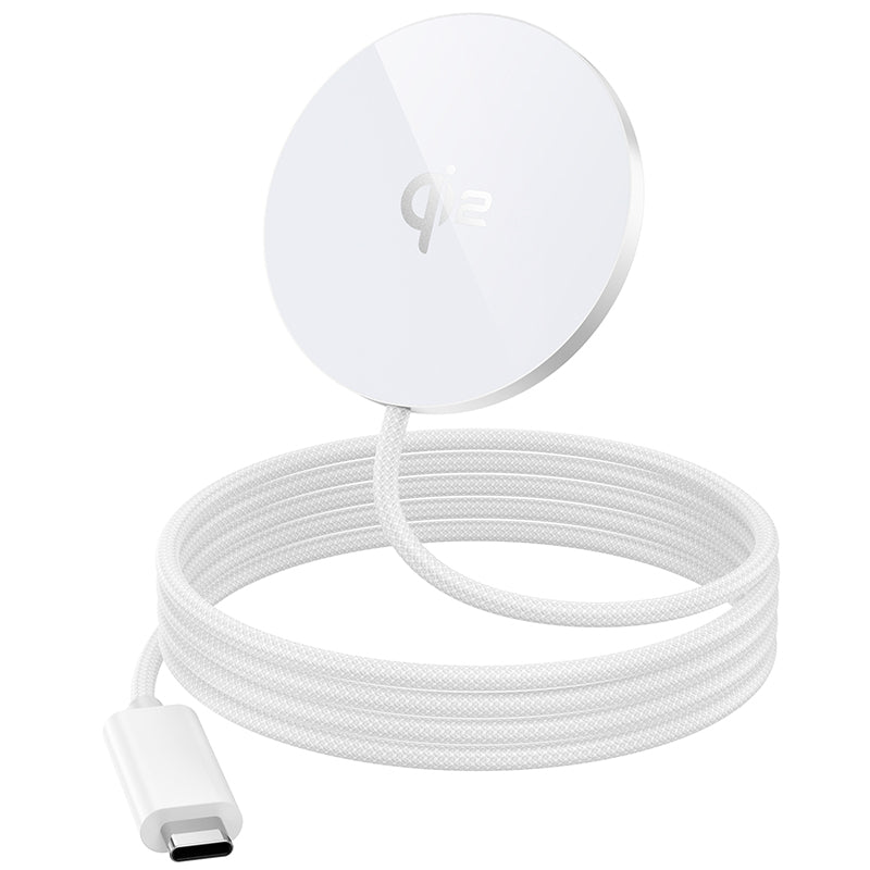 15W Qi2 Magnetic Wireless Fast Charger, Charge Phones & Earbuds (CW63)