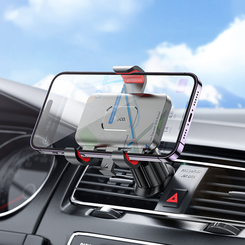 Sturdy-Hold Air Vent Car Mount Phone Holder with Hook-Locking (H21)