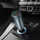 38W PD+QC Aluminum Super Fast Car Charger (Z49B)