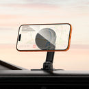 Magnetic Car Dashboard Phone Holder with Flexible Curved Base & MagSafe Compatible (H111)