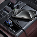 42W PD+QC 3-Ports Car Charger with 2x USB-A, 1x USB-C Outputs, LED Power Display (Z63A)