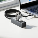 USB-A to 4x USB-A 4 in 1 USB Expansion Hub, 1.0M Wire, USB 2.0, 480MB PS (HB1A)