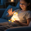 Cute Silicone Tap Control Night Light for Kids - Duck & Rabbit Designs (HX16)
