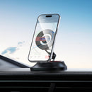 Magnetic Dashboard Phone Holder w/ Extra Wide Base, Rotatable & Foldable Multi-Hinge Arm (H90)
