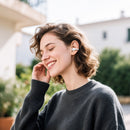 Open-Ear TWS Clip-On Earbuds with 6 Hours, Hoco Music App (EA8)