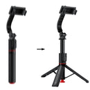 Premium 1.05m Selfie Stick with Drop-to-Open Tripod | Portable Aluminum Stand with Bluetooth Remote (E42)