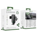 15W Auto-Alignment Automatic Clamping Wireless Charging Phone Holder for Air Vent (D52)