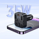 35W FM Car Kit with PD+QC, LED Display (E87)