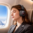 Leather Bluetooth Headset with Mirror LED Light, Gen 6.0 Bluetooth (W72)