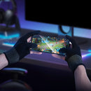 Mobile Gaming Finger Sleeves (2-Pack) Ultra-Thin Silver Fiber (GA21)