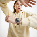 Smart Watch w/ Call Feature, IPX4 Waterproofing, 3~5 Days Battery Life, Genuine Leather Strap (Y35)