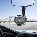 Ultra Thin Rear View Mirror Phone Holder w/ Dual Joint (H88)