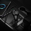 120W FM Car Kit with PD+QC, Cigarette Lighter Hub, LED Display (E88)