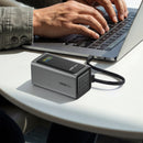 100W PD+QC Power Bank with Smart Display, Built-in Cable, CCC Certification (20000mAh) (M33)