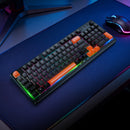 Multifunction Gaming Keyboard with Wired & Wireless Modes, RGB Light, Media Buttons (GM751)