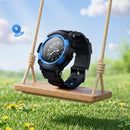 Kids Quartz Watch with Built-In Wireless Tracker for Apple Devices, IPX7 Waterproofing, 9-12 Month Battery Life (E112)