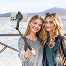 Premium Bluetooth Selfie Stick w/ 1.5m Tripod, V5.2 Remote, Magnetic Phone Holder (K25)