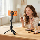 Magnetic Bluetooth Selfie Stick with 90cm Tripod, MagSafe Compatible (K35)