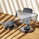 Carbon Steel Foldable 360° Rotatable Desktop Stand for Phone & Tablet (DH25)