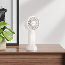 Portable Electric Fan w/ Handheld & Desktop Stand, 3 Speed Adjustable Airflow (HX60)