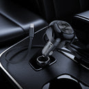 60W 3 Outputs PD+QC Super Fast Car Charger w/ Retractable Type C Cable (NZ15)