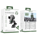 15W Auto-Alignment Automatic Clamping Wireless Charging Phone Holder for Windshield / Dashboard (D53)