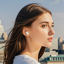 TWS Earbud w/ 7 Hour, Battery % Display, ANC+ENC Noise Cancelling, Glossy Case (EQ20)