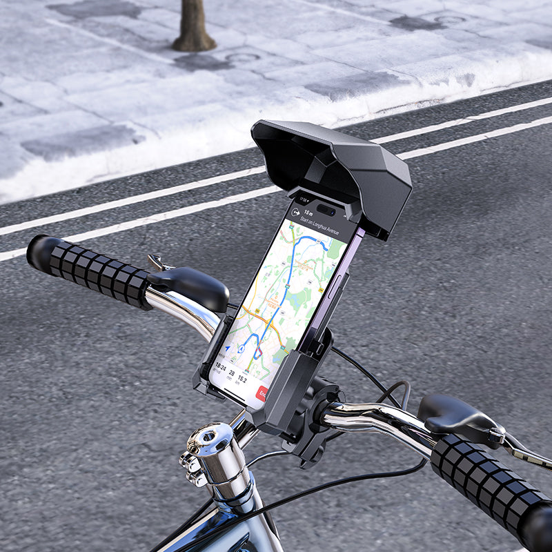 Bicycle / Motorbike Phone Holder with Sun Shade (H31)