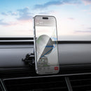 Magnetic Dashboard Phone Holder with Double-Leg Support Base, Ideal for Curved Dashboard (H97)