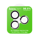 Premium Ultra HD Camera Lens Protector w/ Metallic Ring, CSG Anti Glare Lens (V14) - iPhone 17 Series
