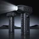 Portable High-Power Fan with 80,000 RPM Ultra-High Speed, Rechargeable Cooling Fan with Digital Display (HX67)