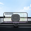 Strong Magnetic Air Vent Phone Holder w/ Hook Locking, Ring Metal Plate (H34)