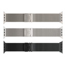 Metallic Watch Strap with Umbrella Buckle for Apple Watch (WA33)