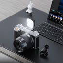 Portable Mini LED Fill Light, 9 Levels of Dimming, 2700K-6500K Color Temperature Range (K28)