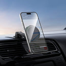 Magnetic Car Dashboard Phone Holder with Flexible Curved Base & MagSafe Compatible (H111)