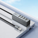 USB-A to 4x USB-A 4 in 1 USB Expansion Hub, 1.0M Wire, USB 2.0, 480MB PS (HB1A)