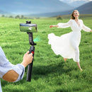 Automatic Face Tracking Selfie Stick with 1.8m Quadpod, Camera Mount, 360' Rotation, Gimbal Stablizer, AI Hand Gesture Recognition, AI Smart Follow Up (DYY04)