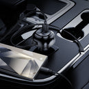 60W 3 Outputs PD+QC Super Fast Car Charger w/ Retractable Type C Cable (NZ15)